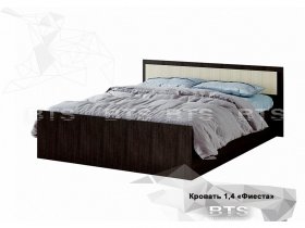 Кровать двуспальная 1,4м LIGHT Фиеста (BTS) в Венгерово - vengerovo.mebel-nsk.ru | фото