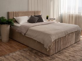 Кровать двуспальная 1,4м с подъем. мех. Леванте в Венгерово - vengerovo.mebel-nsk.ru | фото
