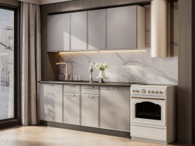 Кухонный гарнитур «Адель» 2,0м (нео) в Венгерово - vengerovo.mebel-nsk.ru | фото