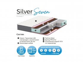Матрас Silver Seven в Венгерово - vengerovo.mebel-nsk.ru | фото