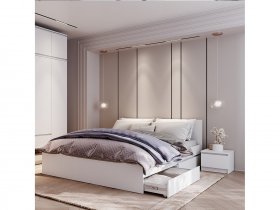 Модульная спальня Симпл в Венгерово - vengerovo.mebel-nsk.ru | фото