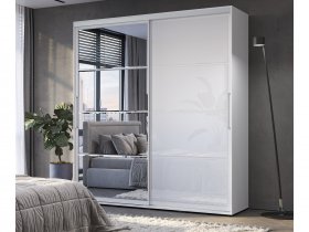 Шкаф-купе Крафт-6 2,0м (белый) в Венгерово - vengerovo.mebel-nsk.ru | фото