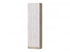 Шкаф платяной «Руэлла» (дуб крафт серый/дуб крафт белый) в Венгерово - vengerovo.mebel-nsk.ru | фото